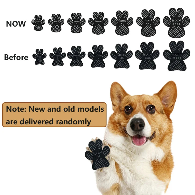 Dog Anti-Slip Pads Waterproof Paw Protectors Self-Adhesive Shoes Booties Socks Replacement Foot Patch to Keep Dogs from Slipping