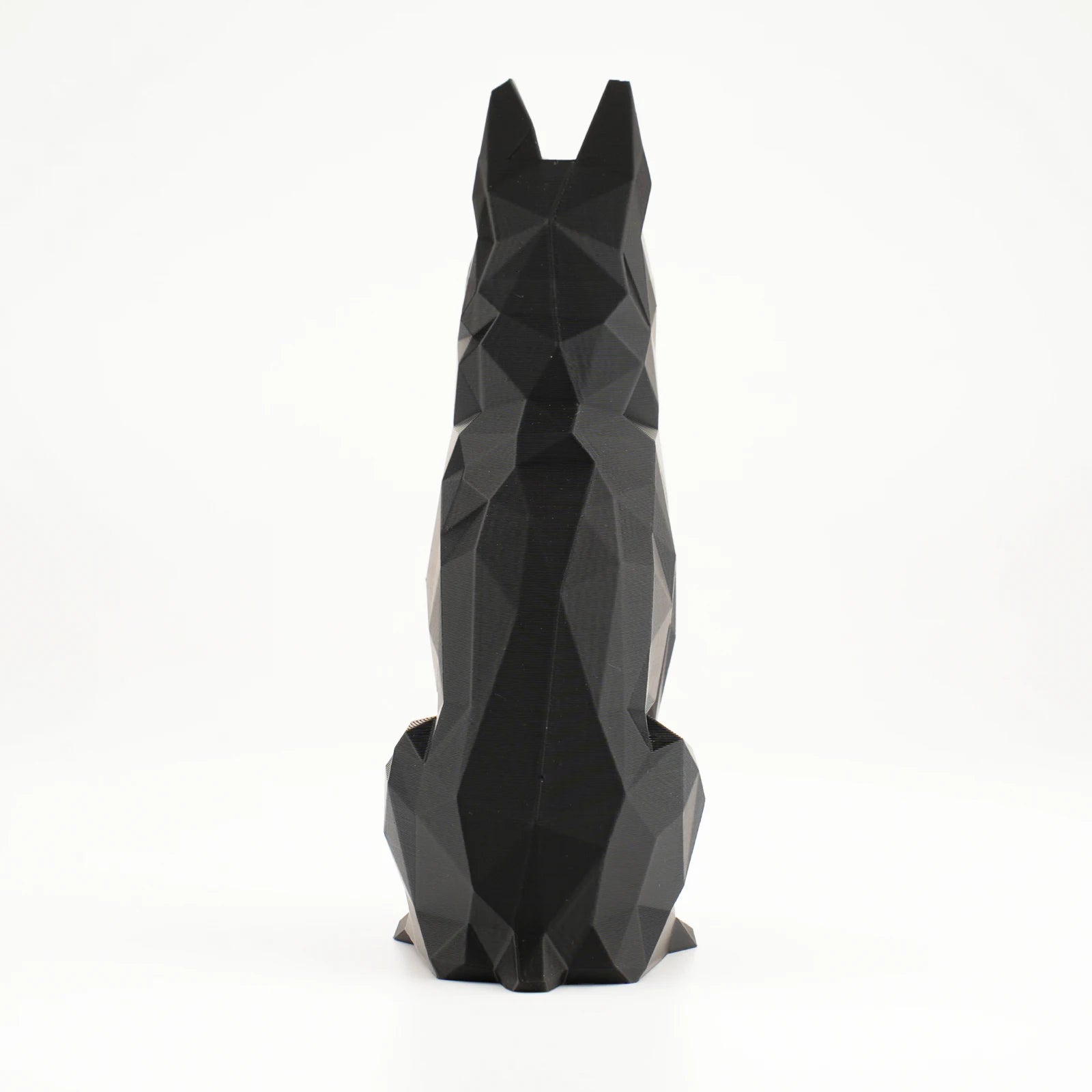 Dog Figurine Animal Statues Black German Shepherd Sculptures Ornament Elegant Designs for Room & Car Decoration Idea Festive Gift