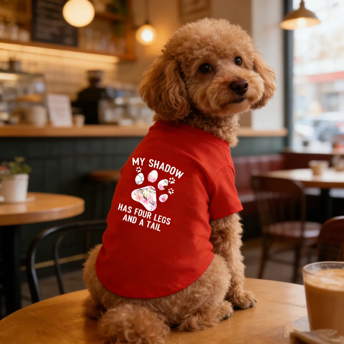 Printed Shirt for Small and Medium Dogs – Hoodie for All Seasons
