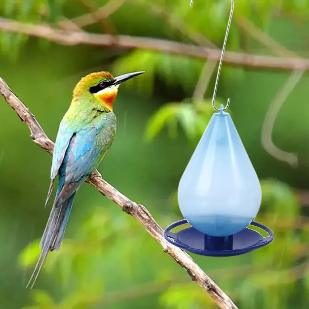 Flower-Shaped Bird Waterer – Garden Decoration