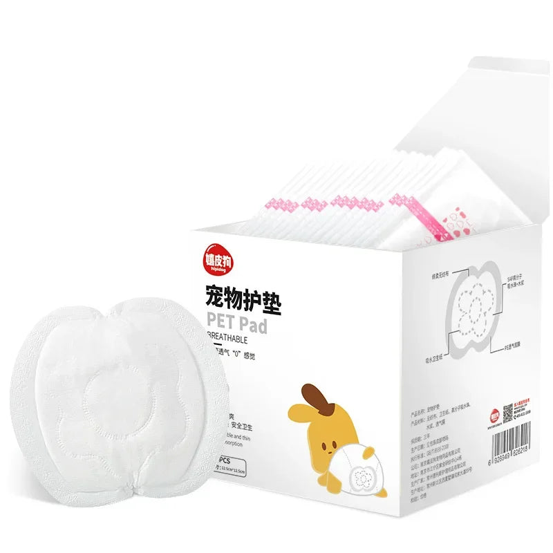 30pcs Dog Diapers for Female Dogs Shorts Panties Dog Diaper Pad Female Sanitary Pants Disposable Doggie Physiological Pants