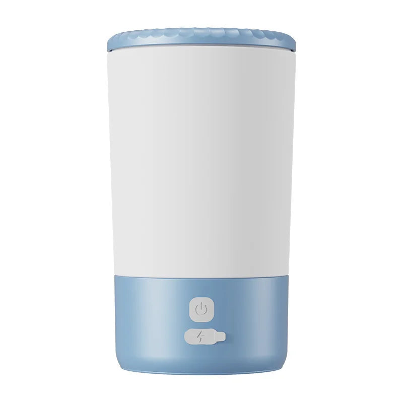 Automatic Pet Paw Cleaner Machine, Portable Dog and Cat Washer Cup with Soft Silicone Brush, USB-C Rechargeable, Waterproof
