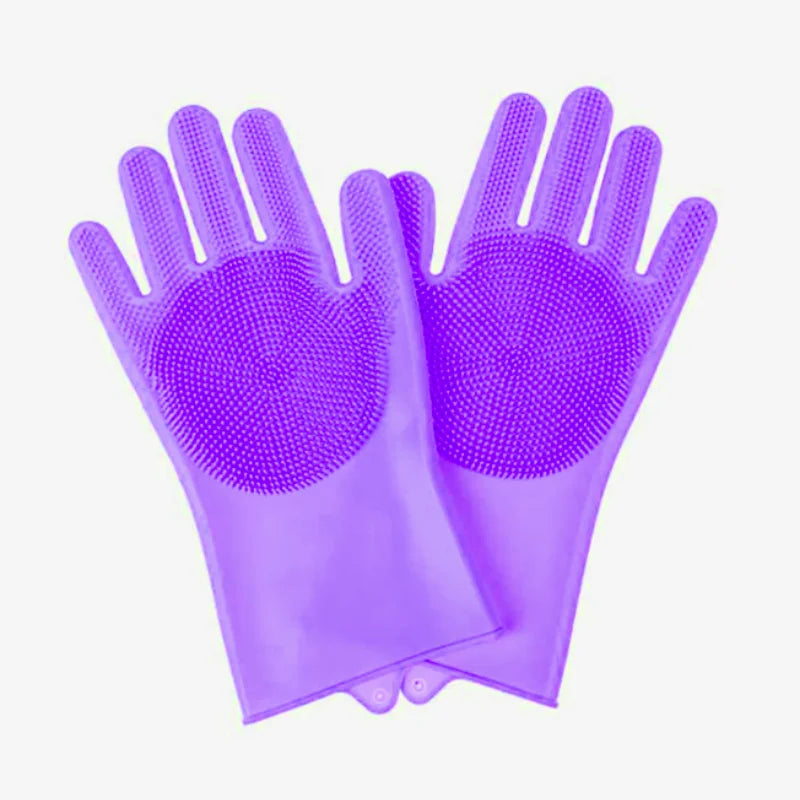 Pet Bath Gloves for Dogs And Cats Thick Anti-Scratch Scratch Protection Dog Bath Scrub Brush Essential Dog Supplies