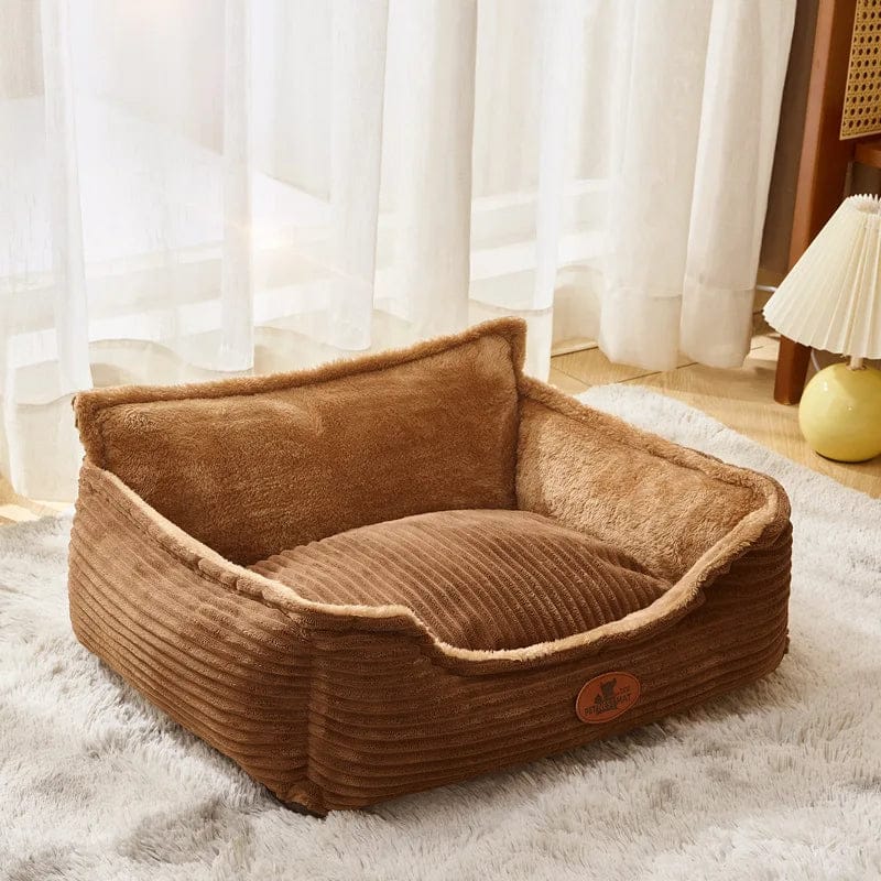 Sofa krevet za pse i mačke – kord, periv, za sve sezone, S–L - Slika 2